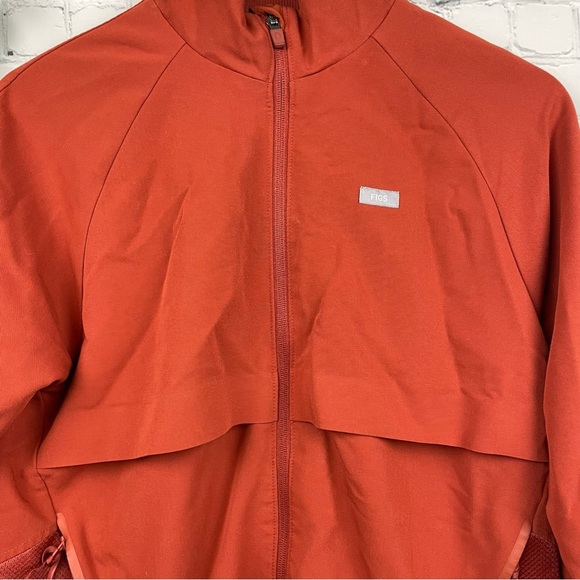 Figs Jackets & Coats Figs Sydney Scrub Jacket Full Zip Front